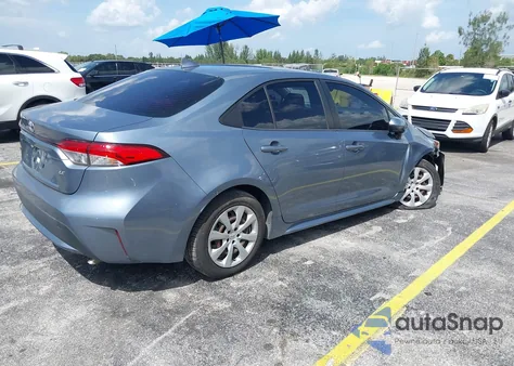 2020 Toyota Corolla Le z USA, uszkodzony, nr VIN JTDEPRAE5LJ109679